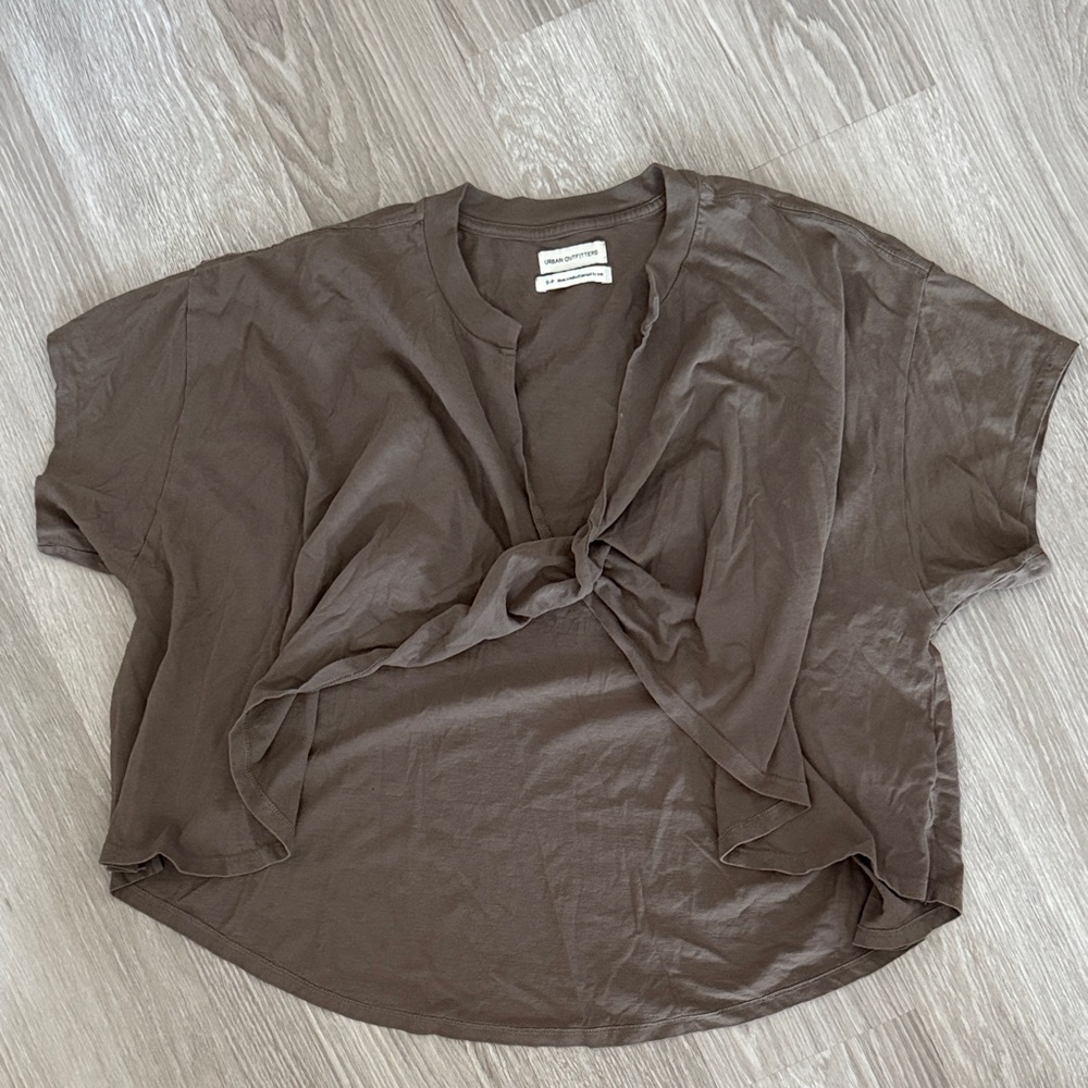 Urban Outfitters Brown Short Sleeve Tee